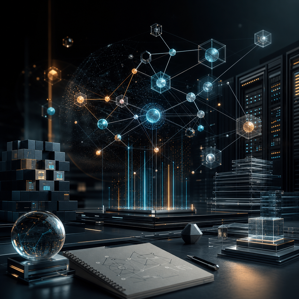 Editorial illustration showing AI agent production deployment and regulatory compliance as two converging forces affecting developers.
